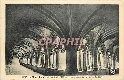 Ansichtskarte AK La Chaise dieu (Hte Loire) Les Galeries du Cloitre de l'Abbaye