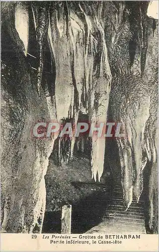 Ansichtskarte AK Les Pyrenees Grottes de Betharram Partie inferieure la Casse tete