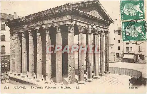 Ansichtskarte AK Vienne Le Temple d'Auguste et de Livie