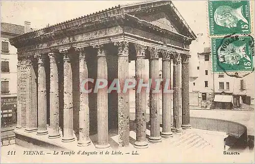 Cartes postales Vienne Le Temple d'Auguste et de Livie