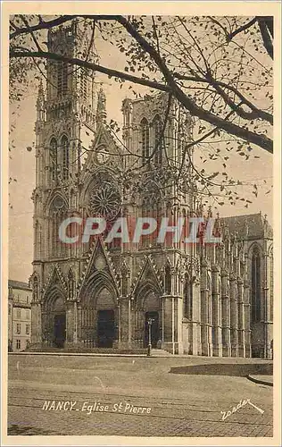 Ansichtskarte AK Nancy la Coquette Eglise St Pierre