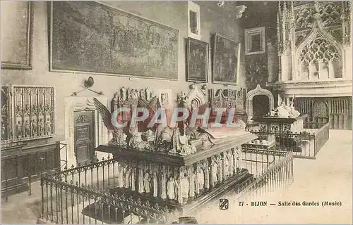 Cartes postales Dijon Salle des Gardes (Musee)