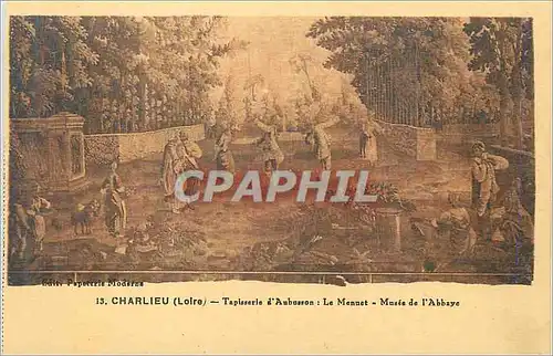 Cartes postales Charlieu (Loire) Tapisserie d'Ambosson Le Manuet Musee de l'Abbaye
