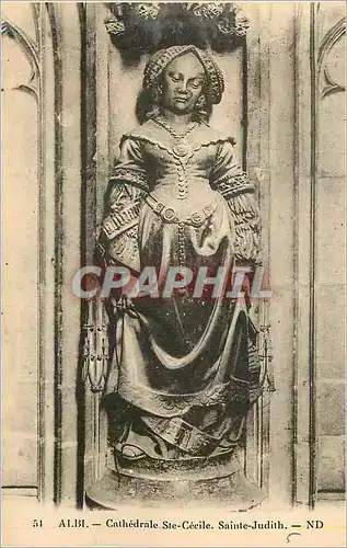Cartes postales Albi Cathedrale Ste Cecile Sainte Judith