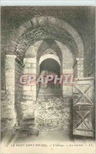 Cartes postales Le Mont Saint Michel l'Abbaye Les Carbots