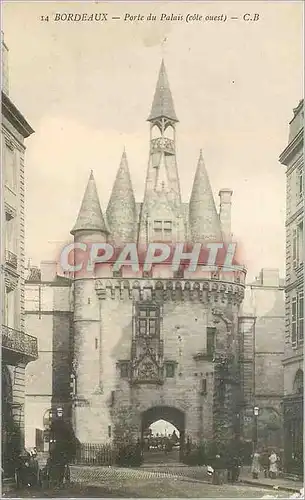 Cartes postales Bordeaux Porte du Palais (Cote ouest)