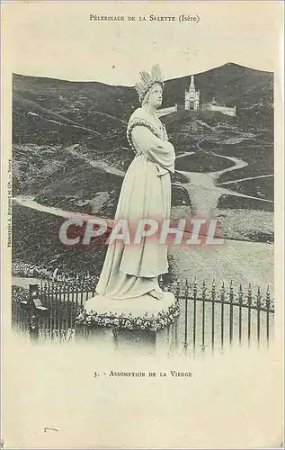 Cartes postales Pelerinage de la Salette (Isere) Assomption de la Vierge