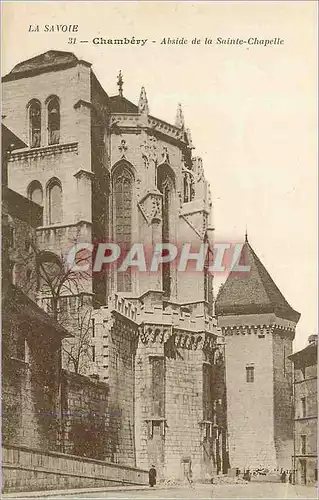 Ansichtskarte AK La Savoie Chambery Abside de la Sainte Chapelle