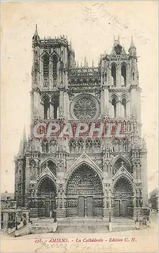 Cartes postales Amiens La Cathedrale