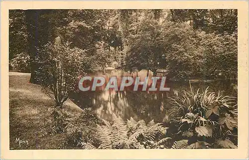 Ansichtskarte AK Les Petits  Tableaux de Paris Au Parc Monceau un coin de l'etang