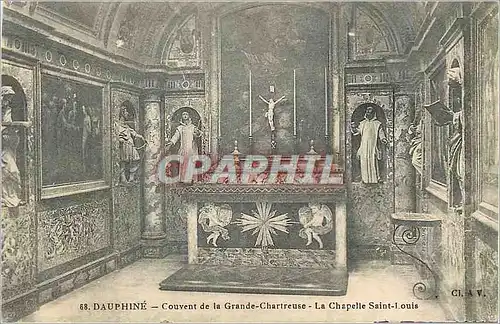 Cartes postales Dauphine Couvent de la Grande Chartreuse La Chapelle Saint Louis