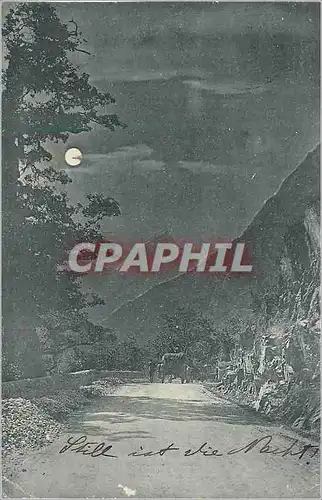 Cartes postales Les Pyrenees la Nuit Beaux Chaudes