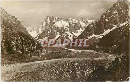 Cartes postales Chamonix Mont Blanc La Mer de Glace