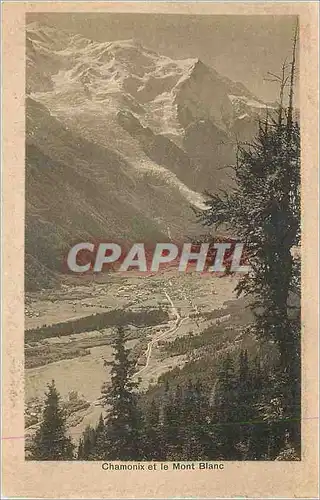 Cartes postales Chamonix Mont Blanc