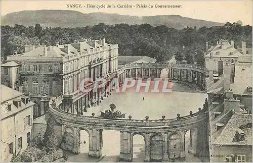 Ansichtskarte AK Nancy Hemicycle de la Carriere Palais du Gouvernement