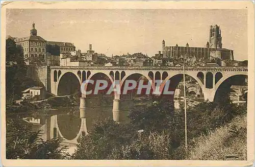 Cartes postales Le Pont Neuf La Cathedrale et le Lycee Albi