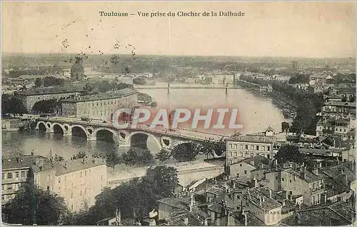 Cartes postales Toulouse Vue prise du Clocher de la Dalbade