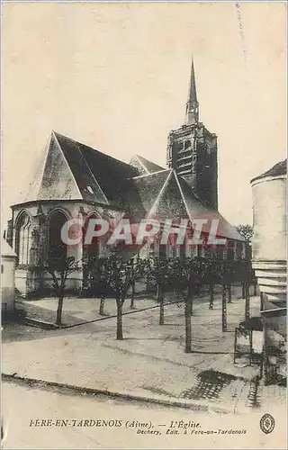 Cartes postales Fere En Tardenois (Aisne) L'Eglise