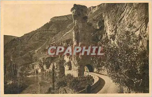 Ansichtskarte AK Gorges du Tarn Pougnadoire (Lozere) La Tour Eiffel