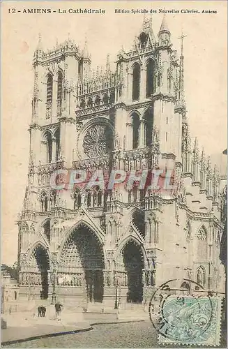 Cartes postales Amiens la cathedrale