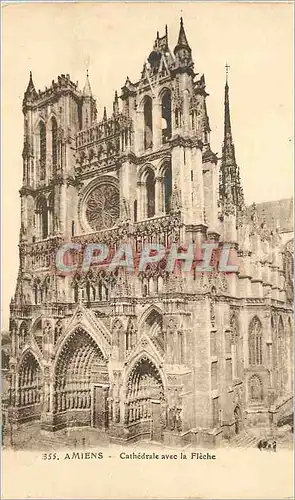 Ansichtskarte AK Amiens cathedrale la fleche