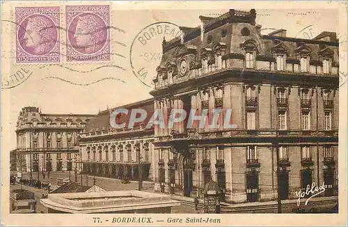Cartes postales Bordeaux gare saint jean