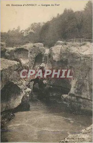 Ansichtskarte AK Environs d annecy gorges du fier