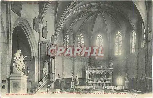Cartes postales Bagneres de bigorre interieur de l eglise st vincent