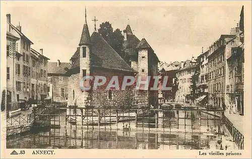Cartes postales Annecy les vielles prisons