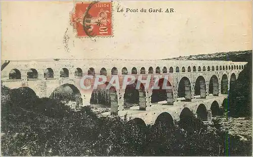 Cartes postales Le pont du gard ar