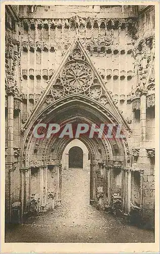 Ansichtskarte AK Pont saint esprit (gard) interieur de la citadelle porche de l eglise collegiale du saint esprit