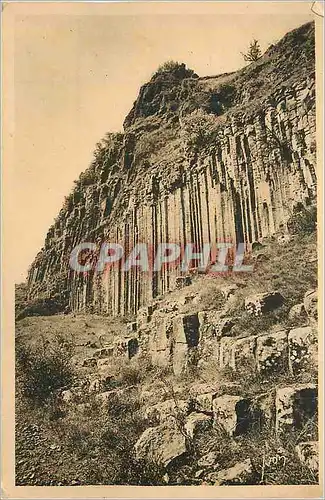 Cartes postales La douce france 19 le velay environs du puy (hte loire) les orgues d espaly