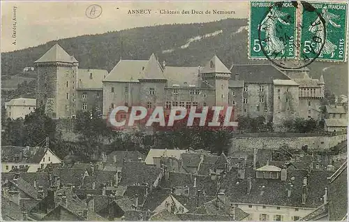 Cartes postales Annecy chateau des ducs de nemours