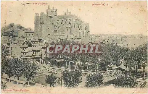 Cartes postales Vue generale narbonne