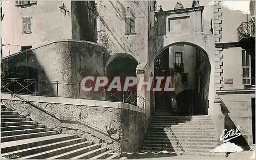 Cartes postales moderne Menton un coin de la vieille ville