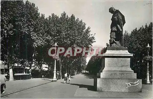 Cartes postales moderne Beziers allee paul riquet