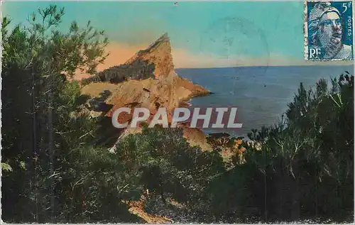 Cartes postales moderne La ciotat (bouches du rhones) le bec de l aigle