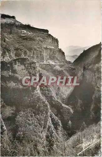 Moderne Karte Les gorges de chailles a st beron (savoie) la porte de savoie entree des gorges