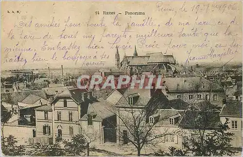 Cartes postales Reims panorama