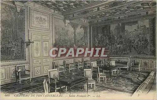 Ansichtskarte AK Chateau de fontainebleau salon francois 1er