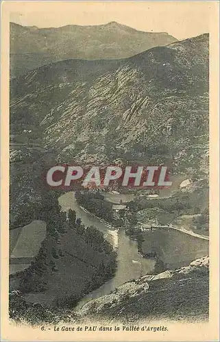 Cartes postales Le gave de pau dans la vallee d argeles