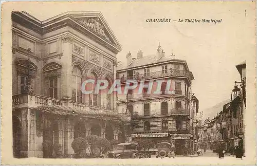 Cartes postales Chambery le theatre municipal