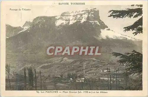 Ansichtskarte AK Savoie tourisme passage de l alpette 96 les marches mont granier (alt 1938 m) et les abimes