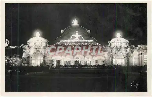 Cartes postales moderne Vichy le casino effet de nuit