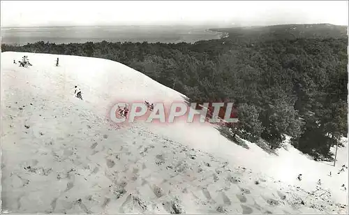 Moderne Karte Bassin d arcachon cote d argent la dune du pilat (117 m)