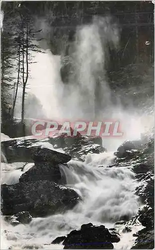 Cartes postales moderne Route du port d espagne (h p) cascade du bousses alt 1450 m