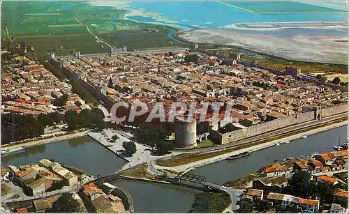 Cartes postales moderne Aigues mortes (gard) la ville du roi saint louis