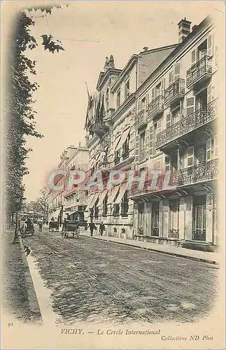 Cartes postales Vichy le cercle international