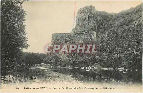 Ansichtskarte AK Vallee de la cure pierre perthuis roches du gingon
