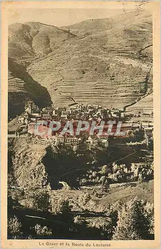 Cartes postales La grave et la route du lautaret